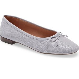 Madewell Adelle Ballet Flat in Morning Mist